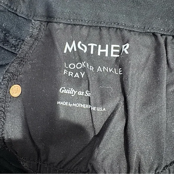 MOTHER The Looker Ankle Fray in Guilty As Sin Size 32 - Picture 7 of 10